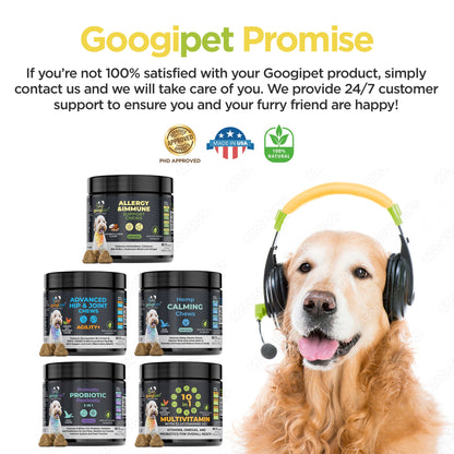 Allergy &amp; Immune Support Chews for Dogs (Peanut Butter Flavor)
