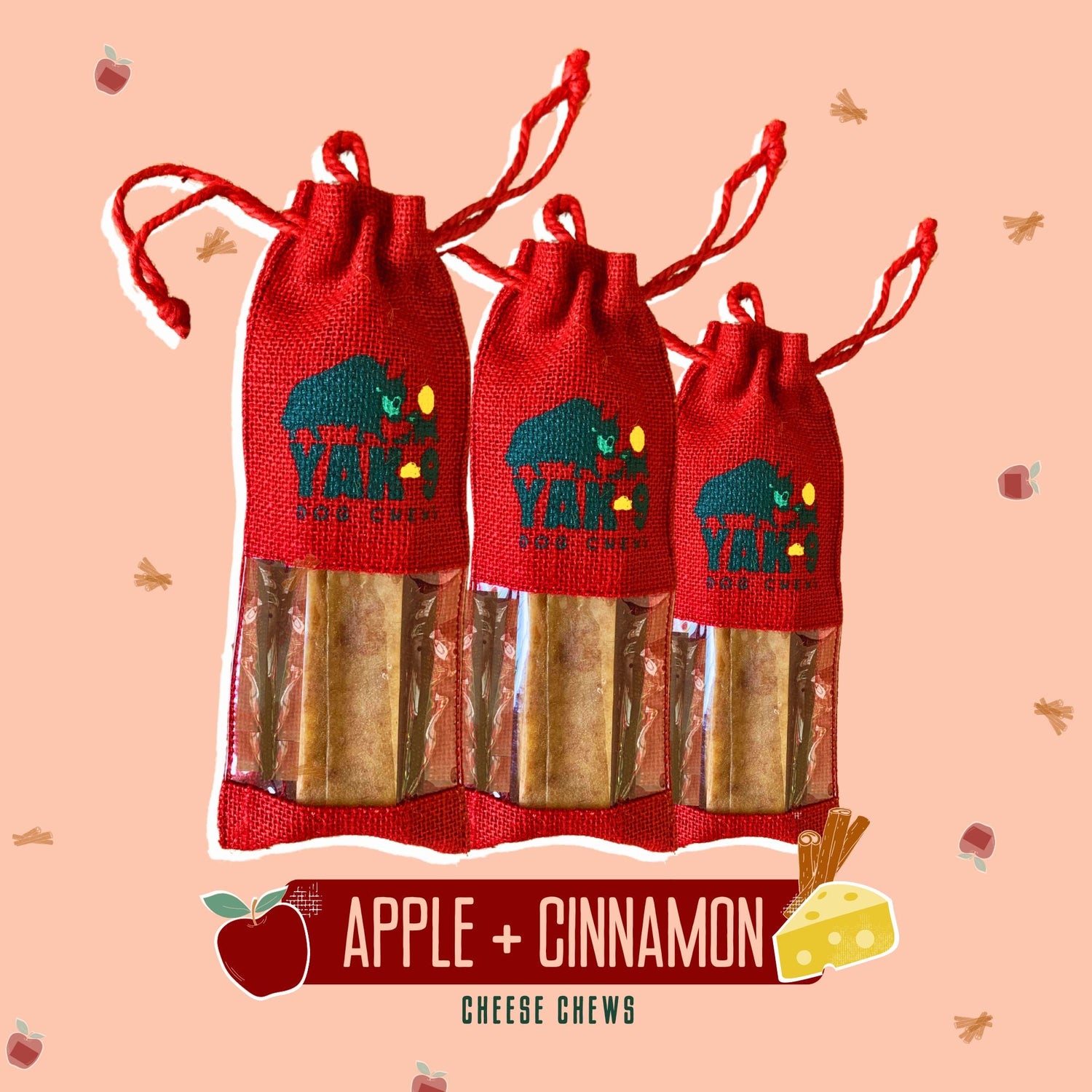 Apple &amp; Cinnamon Chews for Dogs