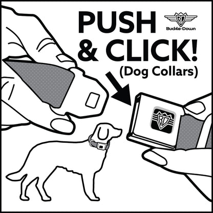 Dog Bone Seatbelt Buckle Collar - BD AUTHENTIC SEATBELT BELT SINCE 1993 Flames Olive/Tan