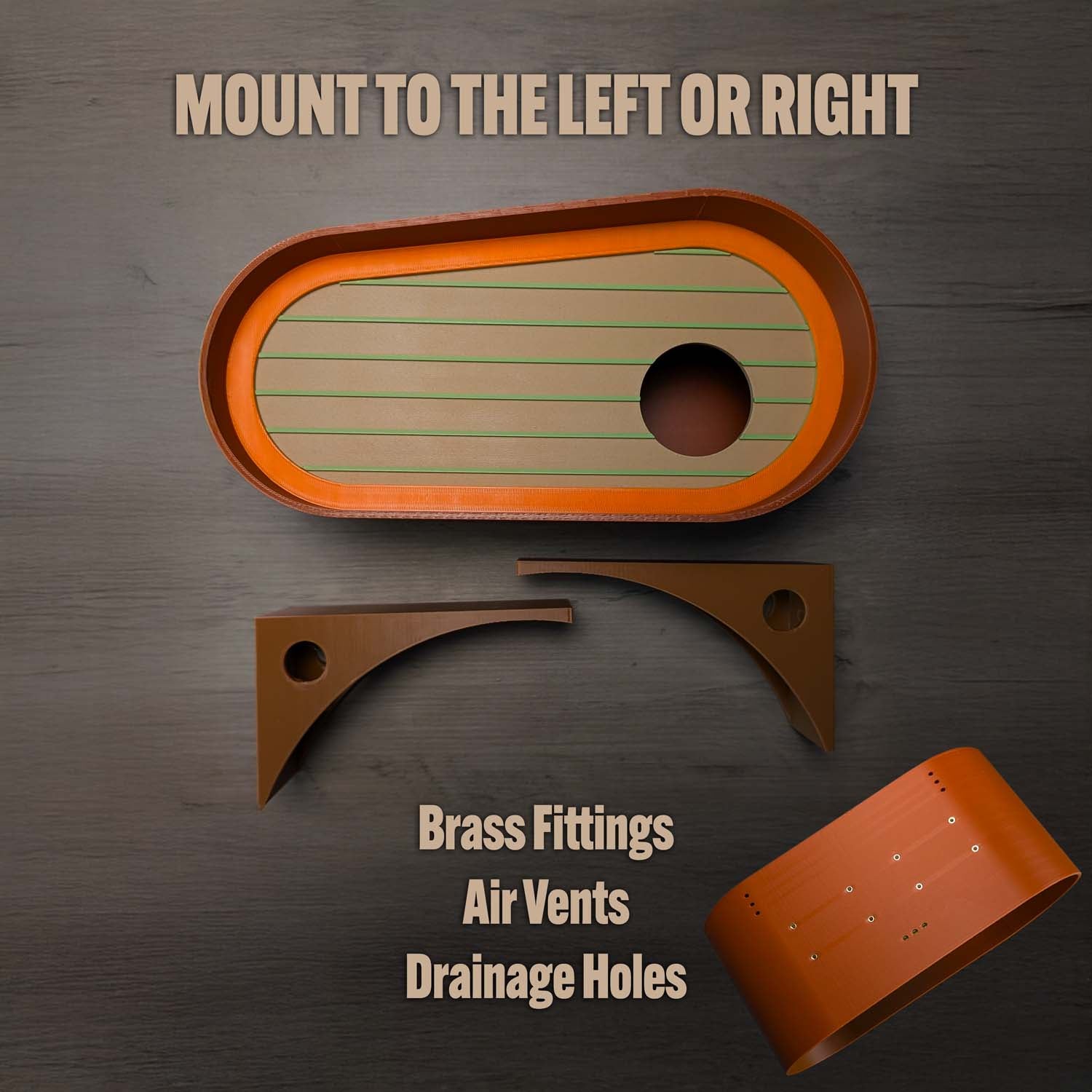 ADG42 The Oransa Mid-Century Modern Birdhouse
