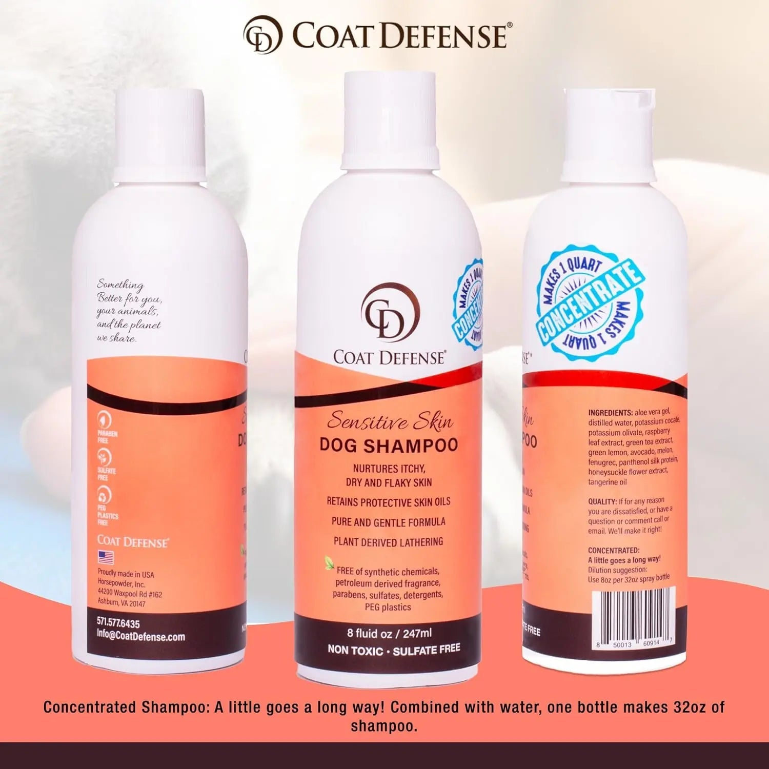 Paw Licker Bundle Dog Yeast Relief Powder &amp; Sensitive Skin Shampoo