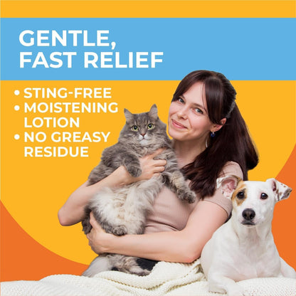 Pet Anti Itch Cream Hydrocortisone Hot Spot Relief Dog Cat Skin Care Lotion