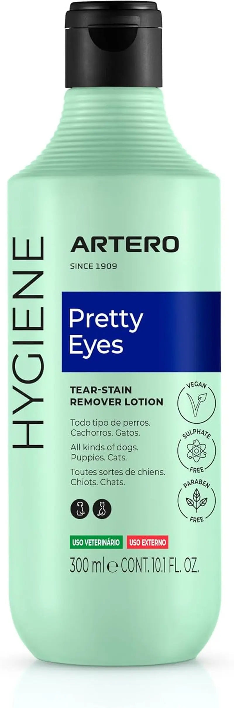 Pet Eye Cleaner for Dogs &amp; Cats Tear Stain Remover Gentle Daily Care 300ml