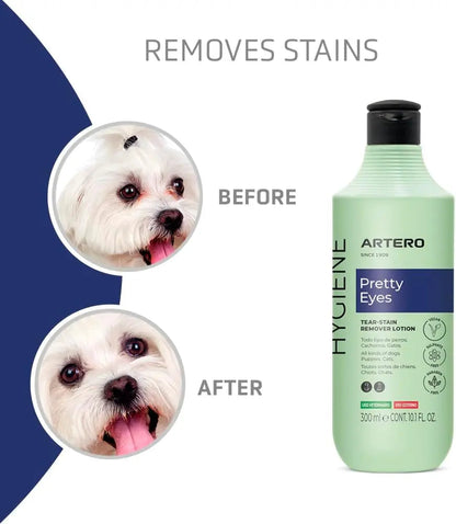 Pet Eye Cleaner for Dogs &amp; Cats Tear Stain Remover Gentle Daily Care 300ml