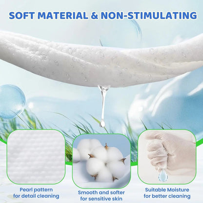 Pet Glove Wipes for Dogs, Cats &amp; Small Animals, Unscented Grooming Wipes 24ct