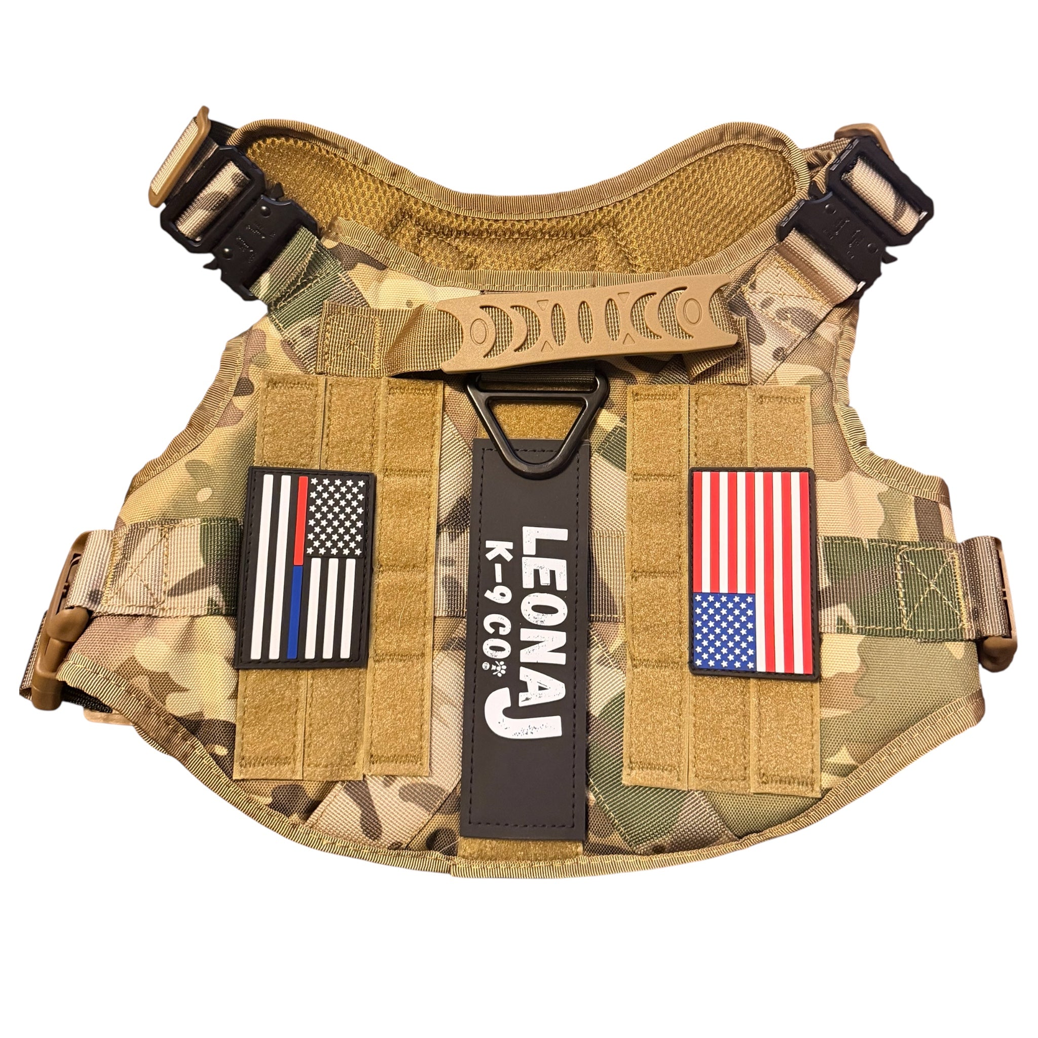 Tactical Dog Harness - Heavy Duty &amp; Quick Release