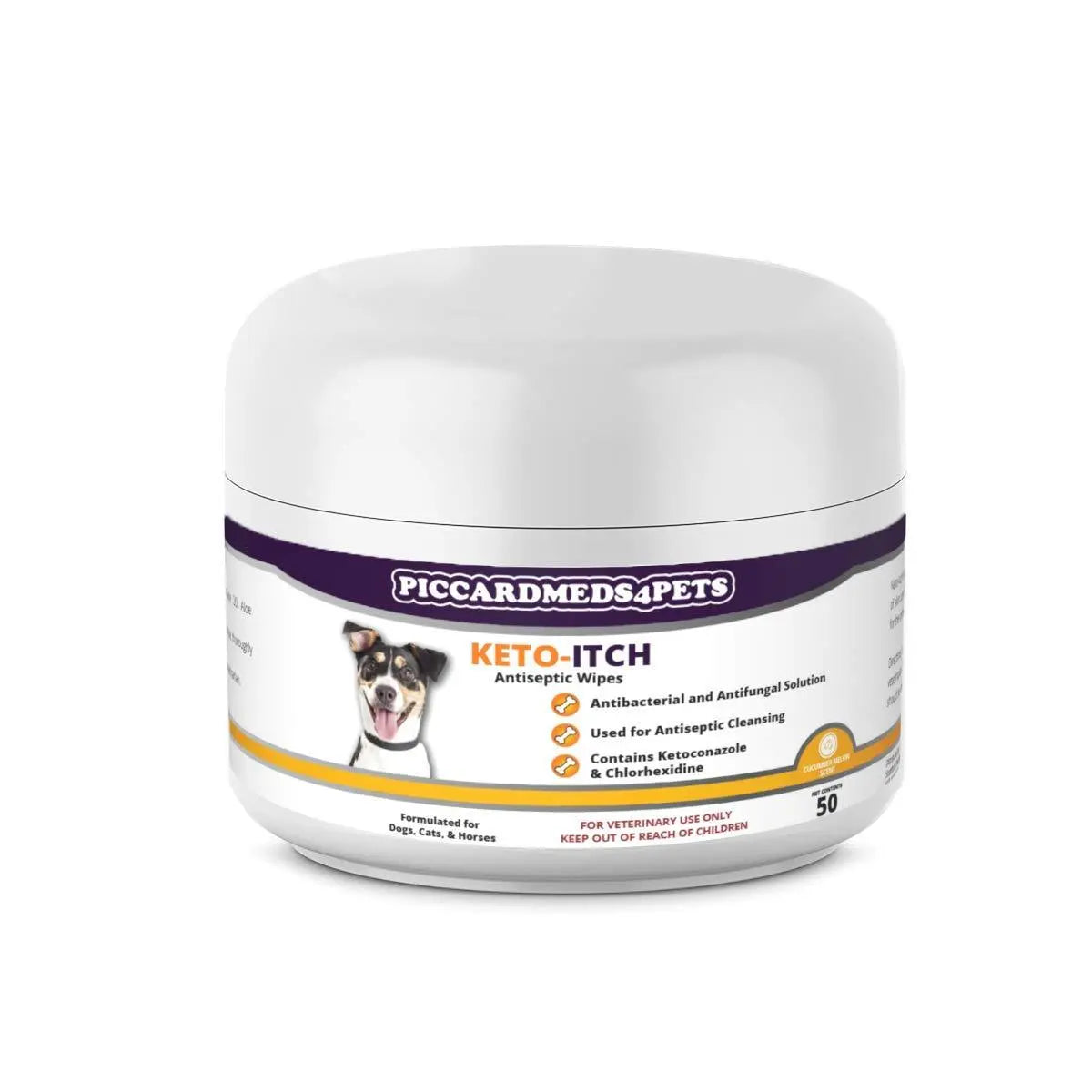 Piccardmeds4pets Pet Ear &amp; Skin Care Kit Wipes + Ear Flush for Itch &amp; Odor Pet Bundle