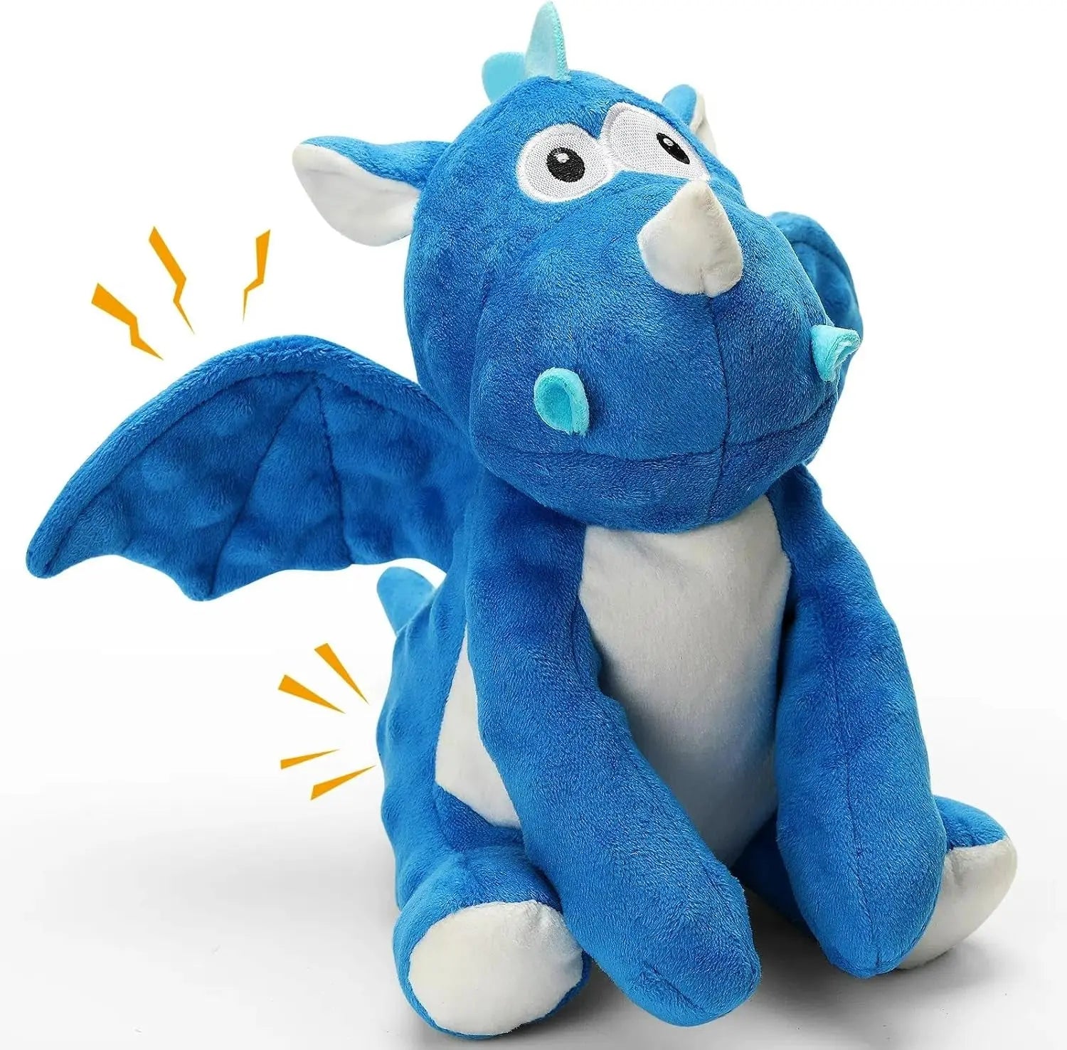 Plush Crinkle Squeaky Dog Toy for Small Medium &amp; Large Dogs – Tough Chew