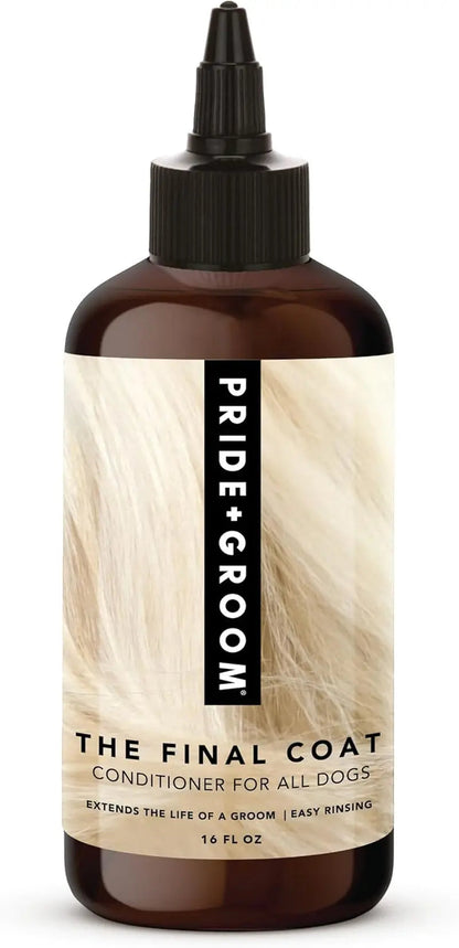 Pride + Groom Sensitive Dog Shampoo Natural Essential Oils 16oz