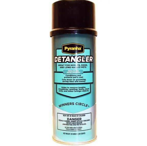 Pyranha Aerosol Spray Detangler for Horses &amp; Dogs 10oz.