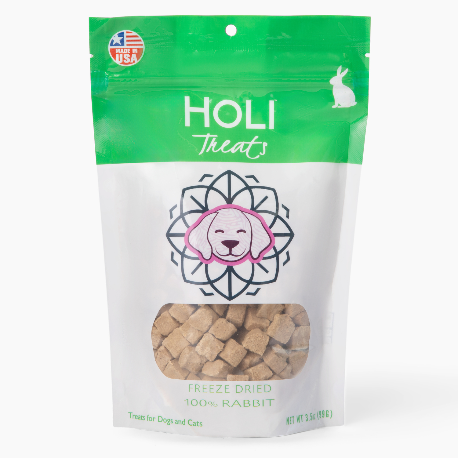 Rabbit Dog Treats - Freeze-Dried - Single Ingredient