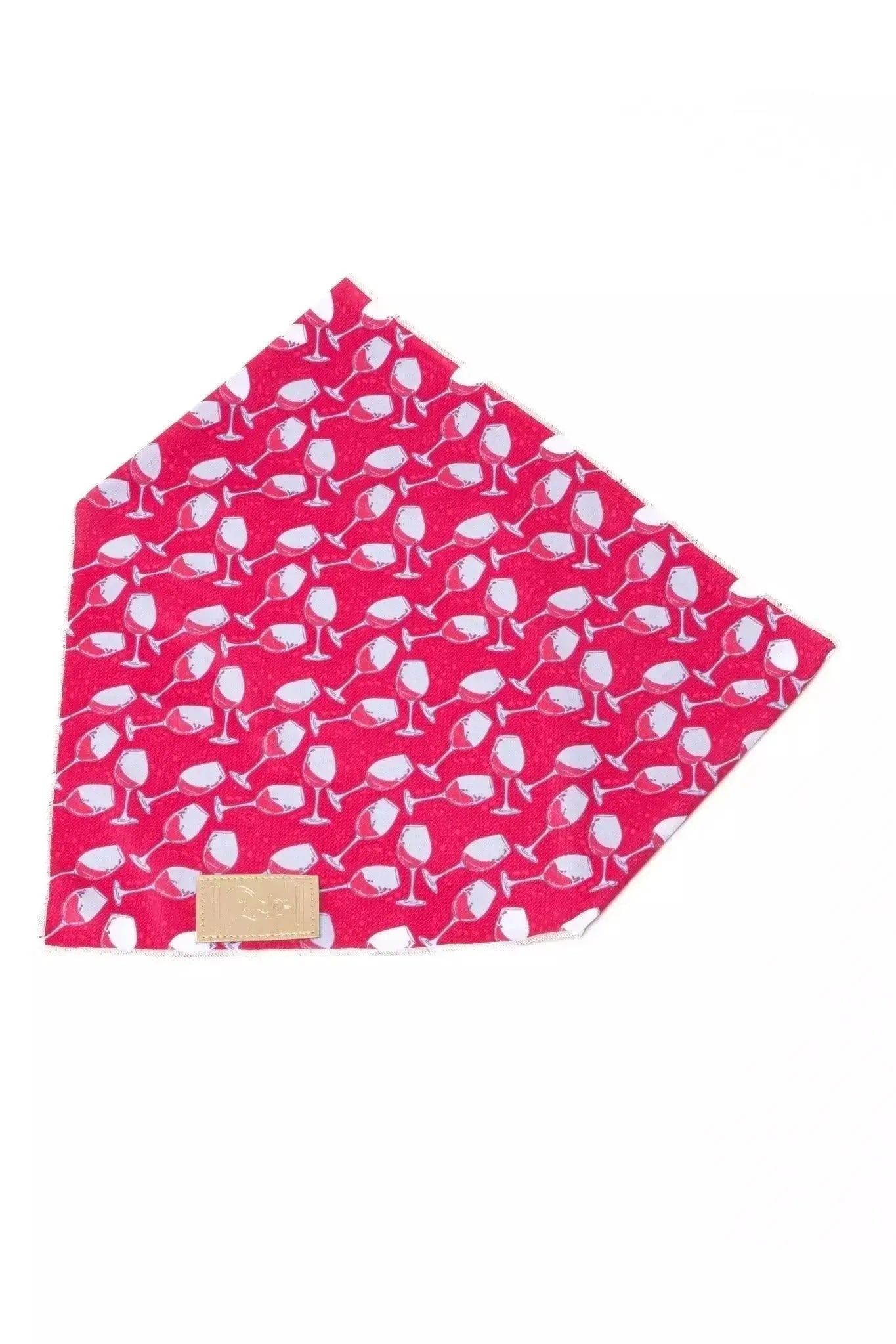 Red Mountain Syrah Dog Bandana &amp; Matching Keychain