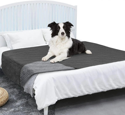 Waterproof Pet Couch Cover Reversible Furniture Protector for Dogs &amp; Cats