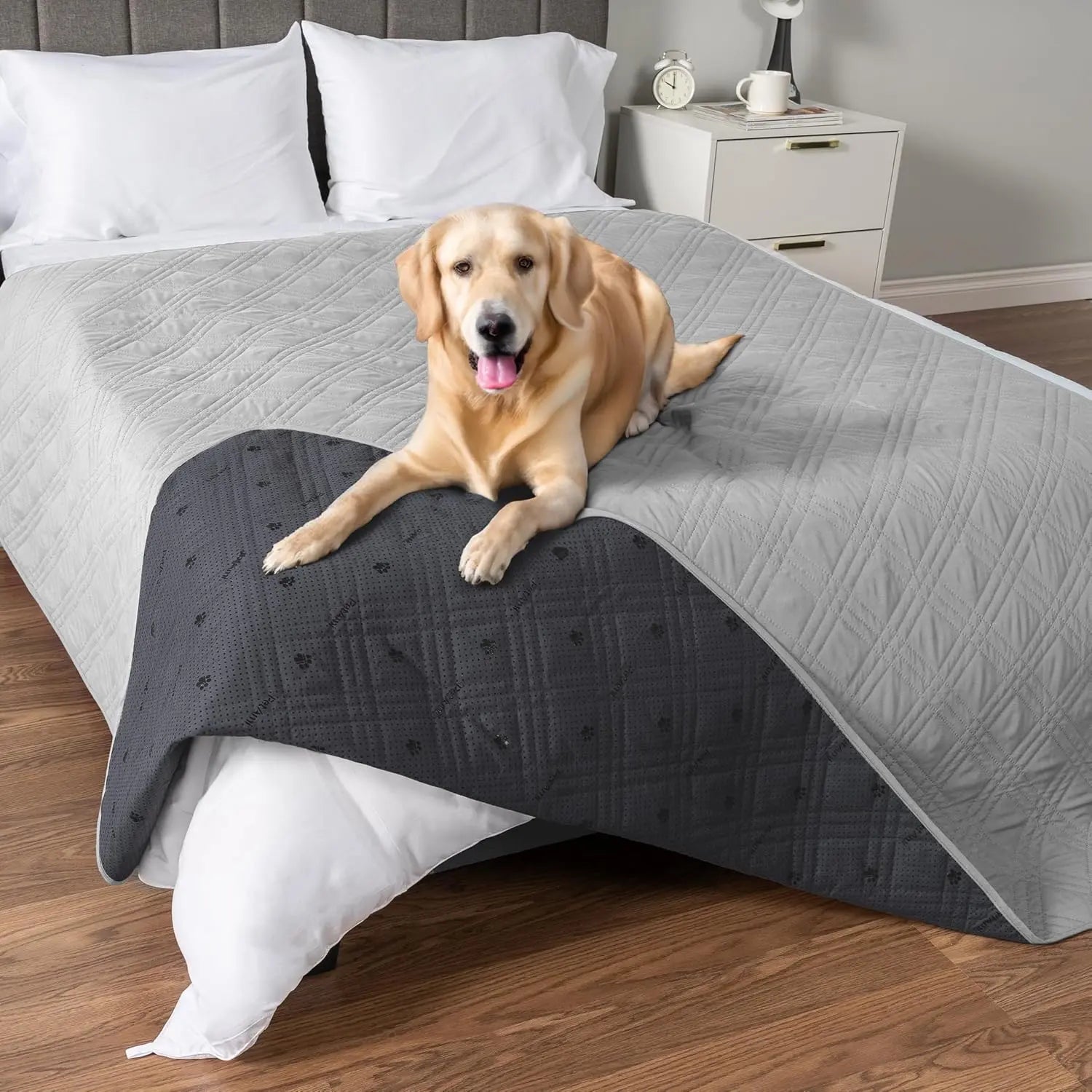 Waterproof Pet Couch Cover Reversible Furniture Protector for Dogs &amp; Cats