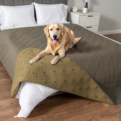 Waterproof Pet Couch Cover Reversible Furniture Protector for Dogs &amp; Cats
