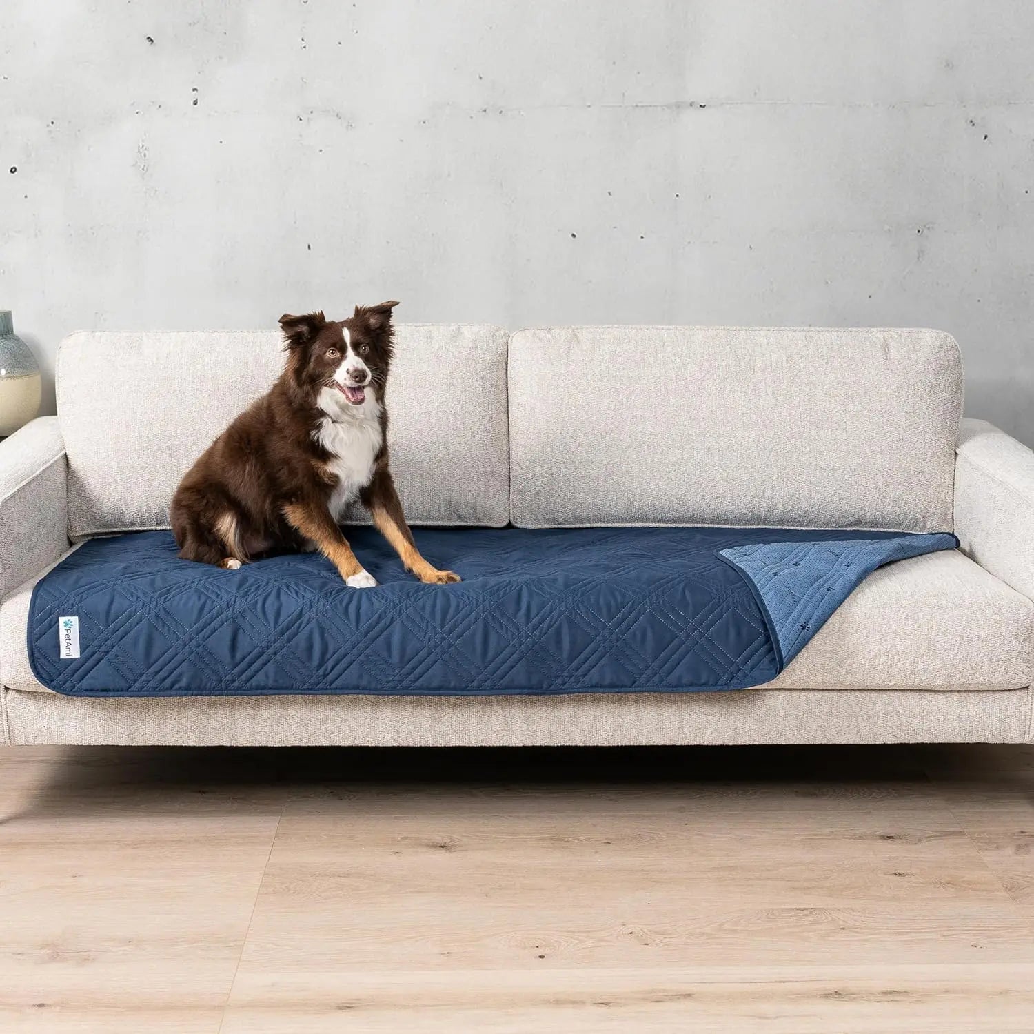 Waterproof Pet Couch Cover Reversible Furniture Protector for Dogs &amp; Cats