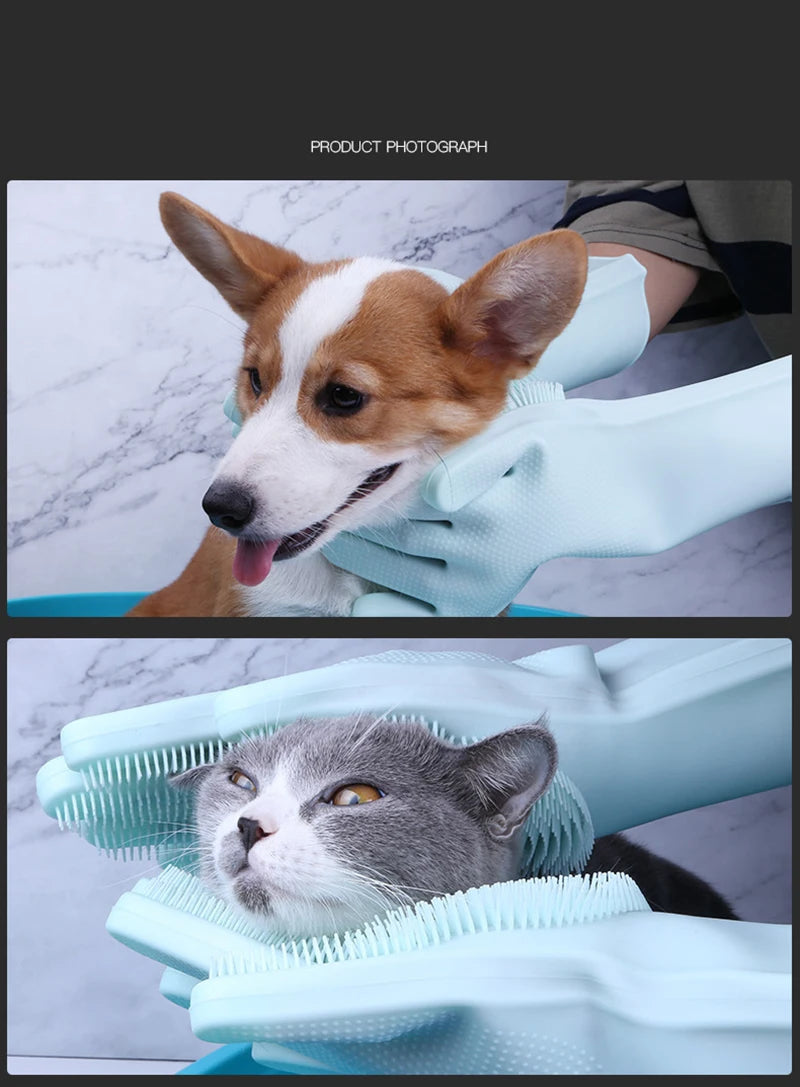 Pet Grooming Gloves