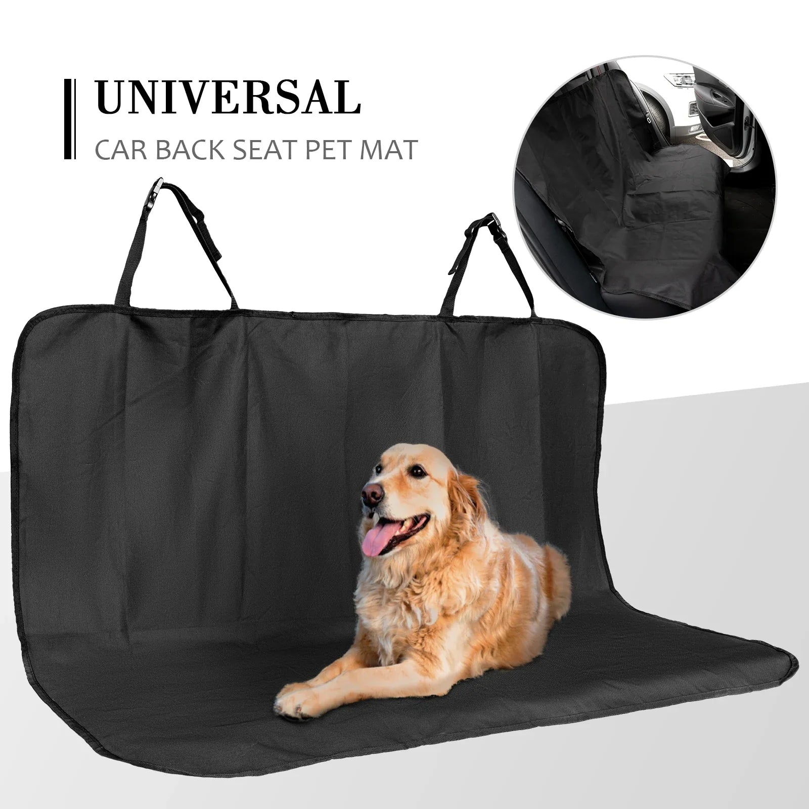 XUKEY Dog Back Seat Cover Hammock Waterproof Car Mat