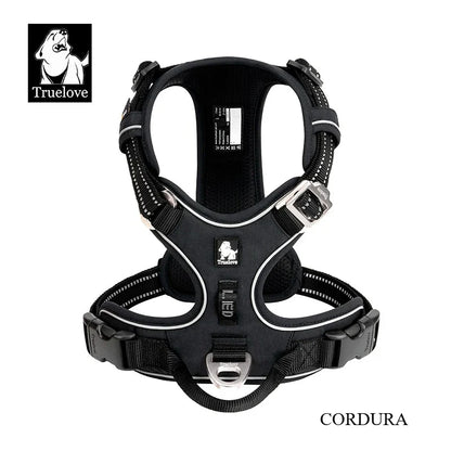 TRUELOVE No Pull Dog Harness Reflective Breathable Adjustable Training Vest