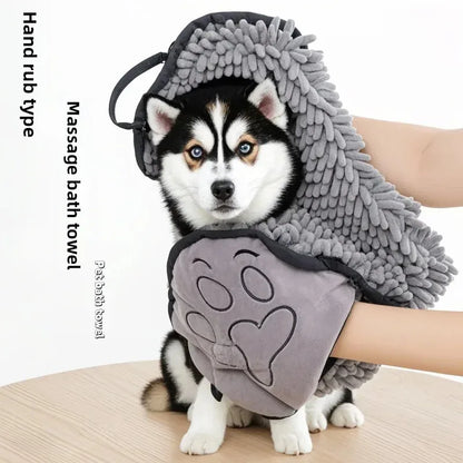 Super Absorbent Pet Bath Towel Quick Dry Cats And Dogs