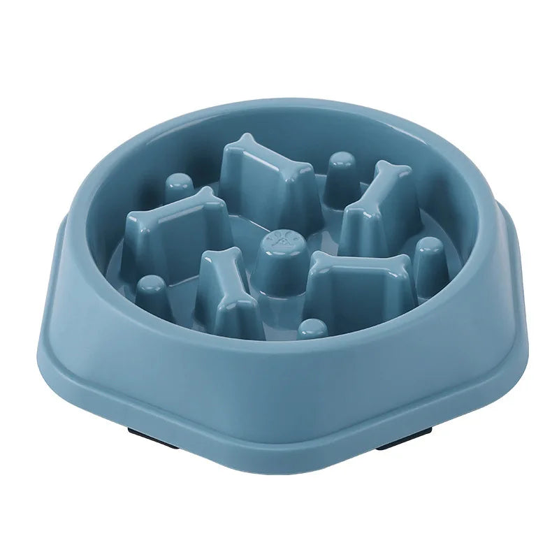 Slow Feeder Dog Bowl | Anti-Choking Puzzle Feeder for Small and Medium Dogs
