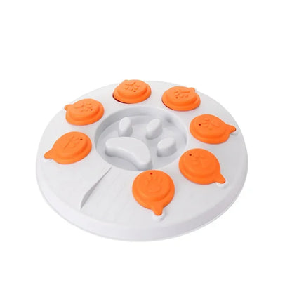 Interactive Dog Puzzle Slow Feeder – Non-Slip Food Dispenser for Dogs &amp; Cats