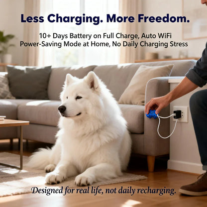 WANWAYTECH GPS Pet Tracker For Dogs And Cats Real Time Tracking