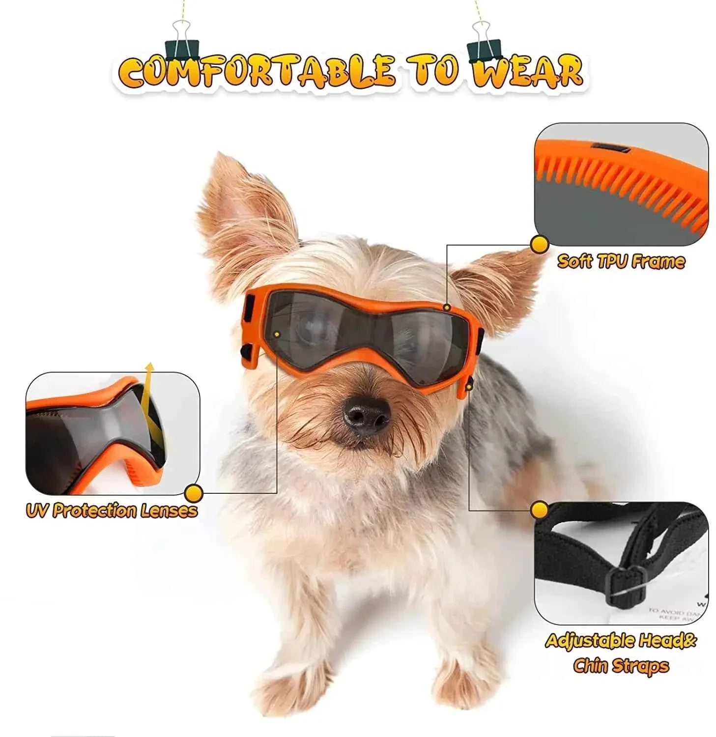 Pet UV Goggles: Cool Eyewear for Dogs &amp; Cats