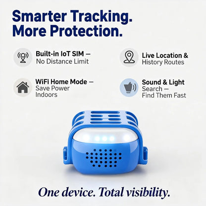 WANWAYTECH GPS Pet Tracker For Dogs And Cats Real Time Tracking