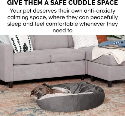 Pet Semi-enclosed Kennel Cat Litter Teddy House for Small Medium Dogs Cats Winter Warm Cushion Blanket Pet Sleeping Supplies