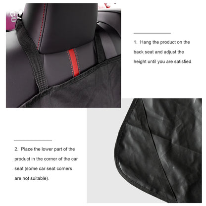 XUKEY Dog Back Seat Cover Hammock Waterproof Car Mat
