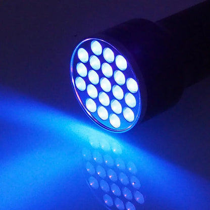 395nm UV Black Light Flashlight | Pet Urine Detector for Dog Stains and Bed Bugs