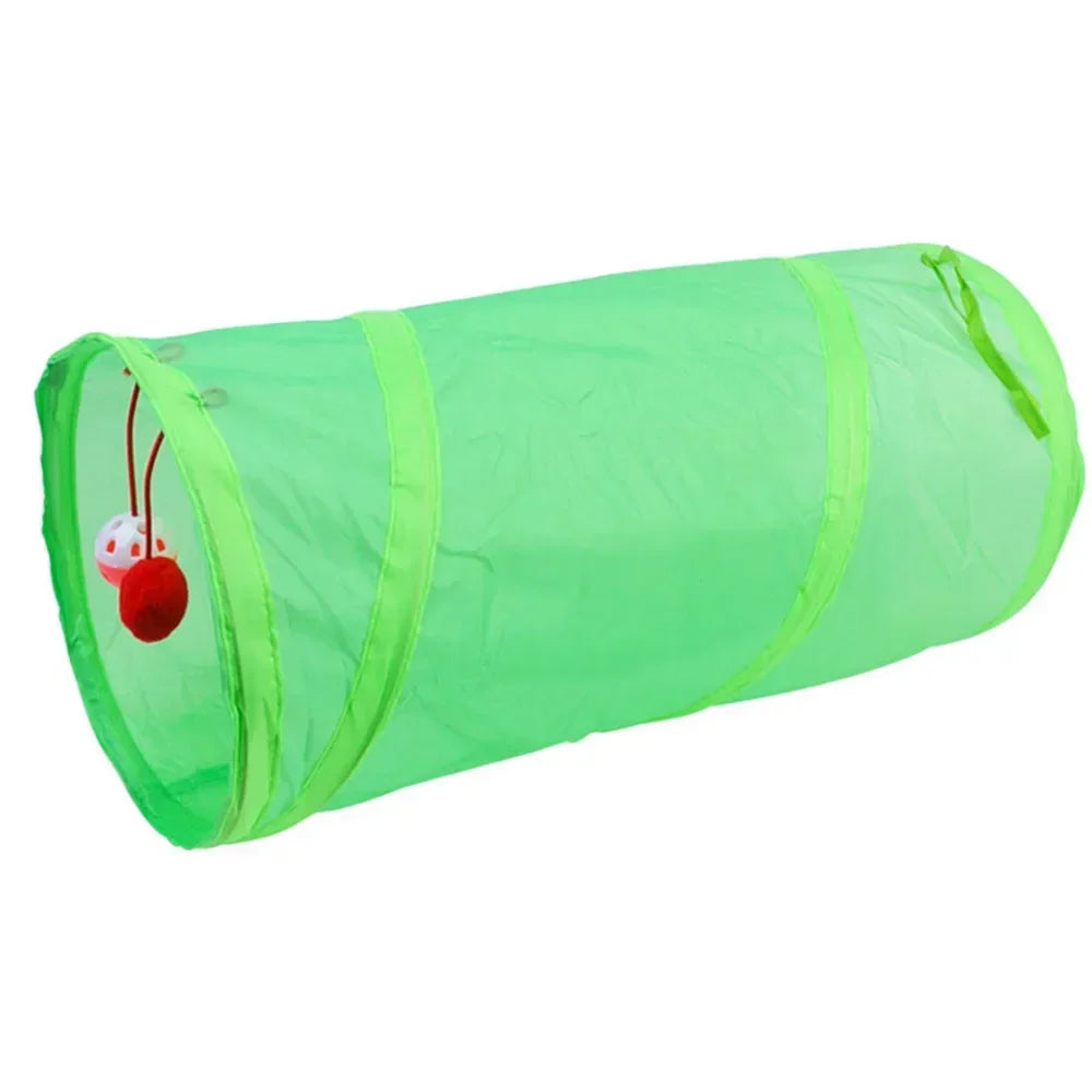 Toys for Cat Tunnel Tube Foldable Cube Cat Games Tunnel Kitten Toy Tent House Fun Pet Tube for Small Dogs Cats Training Supplies
