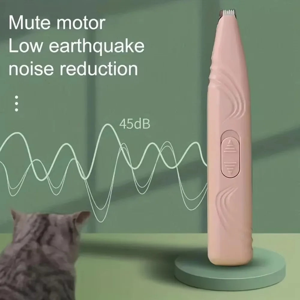 Electric Pet Trimmer for Cats &amp; Dogs – Quiet USB Trimmer | Whisker House