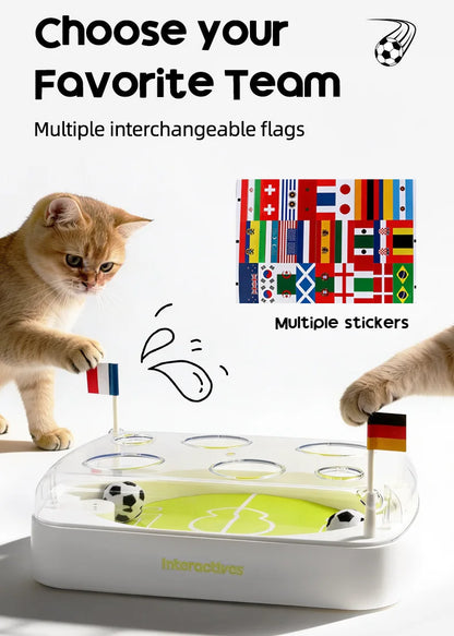 Smart Induction Cat Football Field Kicking Plaything, Intelligent Puzzle Amusement Device Relieve Boredom Interactive Cat Toy