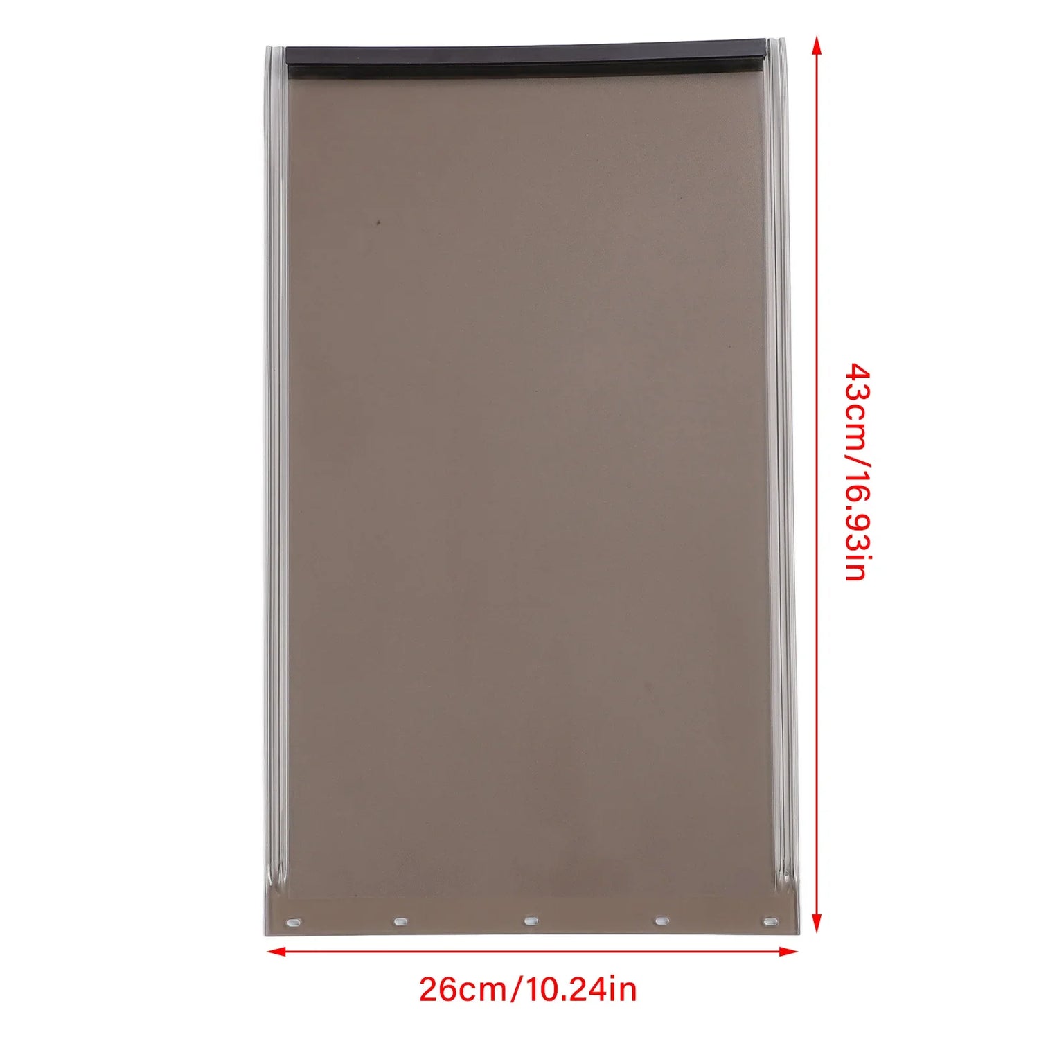 Magnetic Pet Door Strip Plastic Easy Installation Thermal Insulation Soft Doggy Door Replacement Flap for Home Indoor