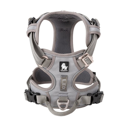 TRUELOVE No Pull Dog Harness Reflective Breathable Adjustable Training Vest