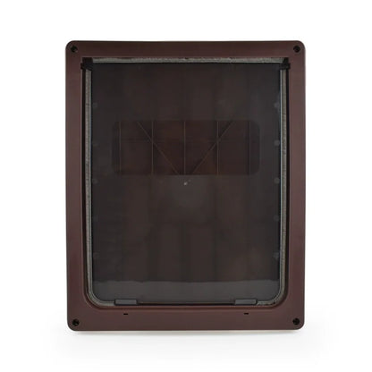 Large Pet Door for Medium and Large Dogs, High-Quality Abs Dog Door, Suitable for Border Collies, Lockable, Free Two-Way Entry Pet Door, Additional Door Panel Lock