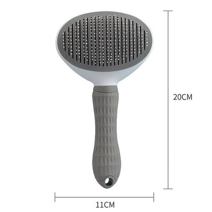 Pet Dog Hair Brush &amp; Cat Comb | Deshedding Grooming Brush for Dogs &amp; Cats