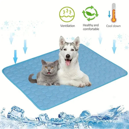 Dog Cooling Mat – Pet Cooling Pad for Dogs &amp; Cats