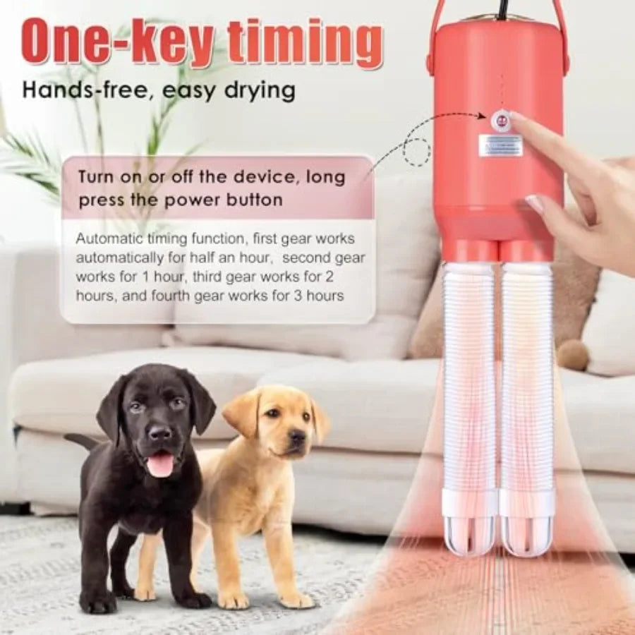 Automatic Pet Dryer Box For Cats And Small Dogs With Timed Operation