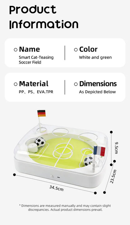 Smart Induction Cat Football Field Kicking Plaything, Intelligent Puzzle Amusement Device Relieve Boredom Interactive Cat Toy