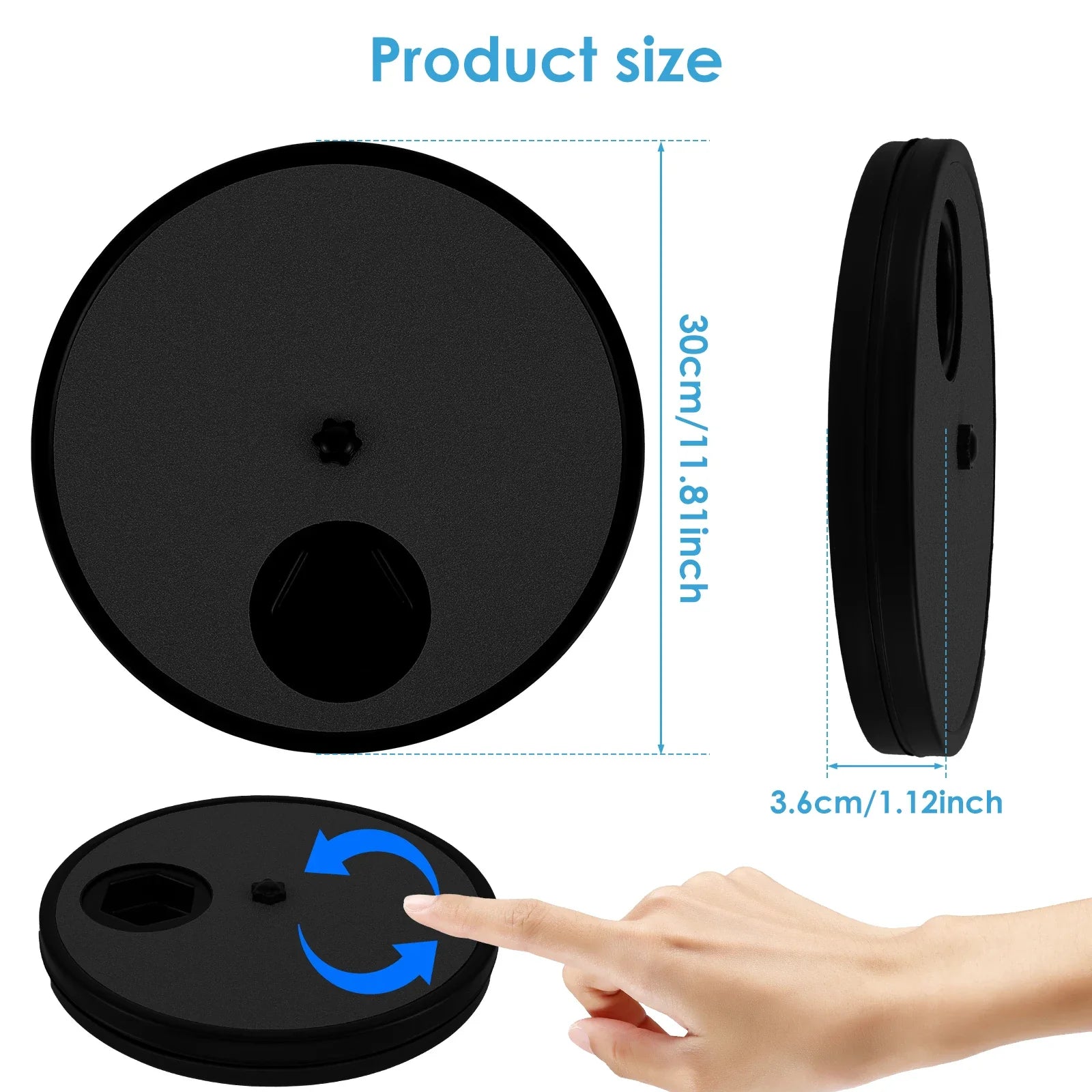 3-in-1 Multi-functional Dog Nail Scratch Pad for Nails Non-Slip Dog Scratch Board Interactive Dog Food Dispenser Plate for Dog