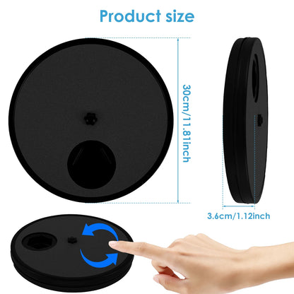3-in-1 Multi-functional Dog Nail Scratch Pad for Nails Non-Slip Dog Scratch Board Interactive Dog Food Dispenser Plate for Dog
