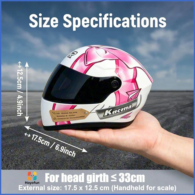 Pet Helmet for Cat Small Dog Pink Butterfly Pattern ABS Buckle Adjustable Strap Outdoor Riding Travel Safety Hat Photo Prop