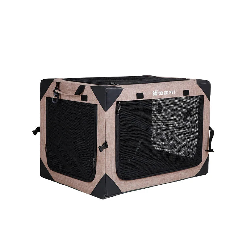 Dog Crate Travel Foldable Pet Crate for Puppy/Small Dog 18 Lbs Soft Cat Carrier Fit for Indoor &amp; Outdoor/Car Back Seat/Trunk