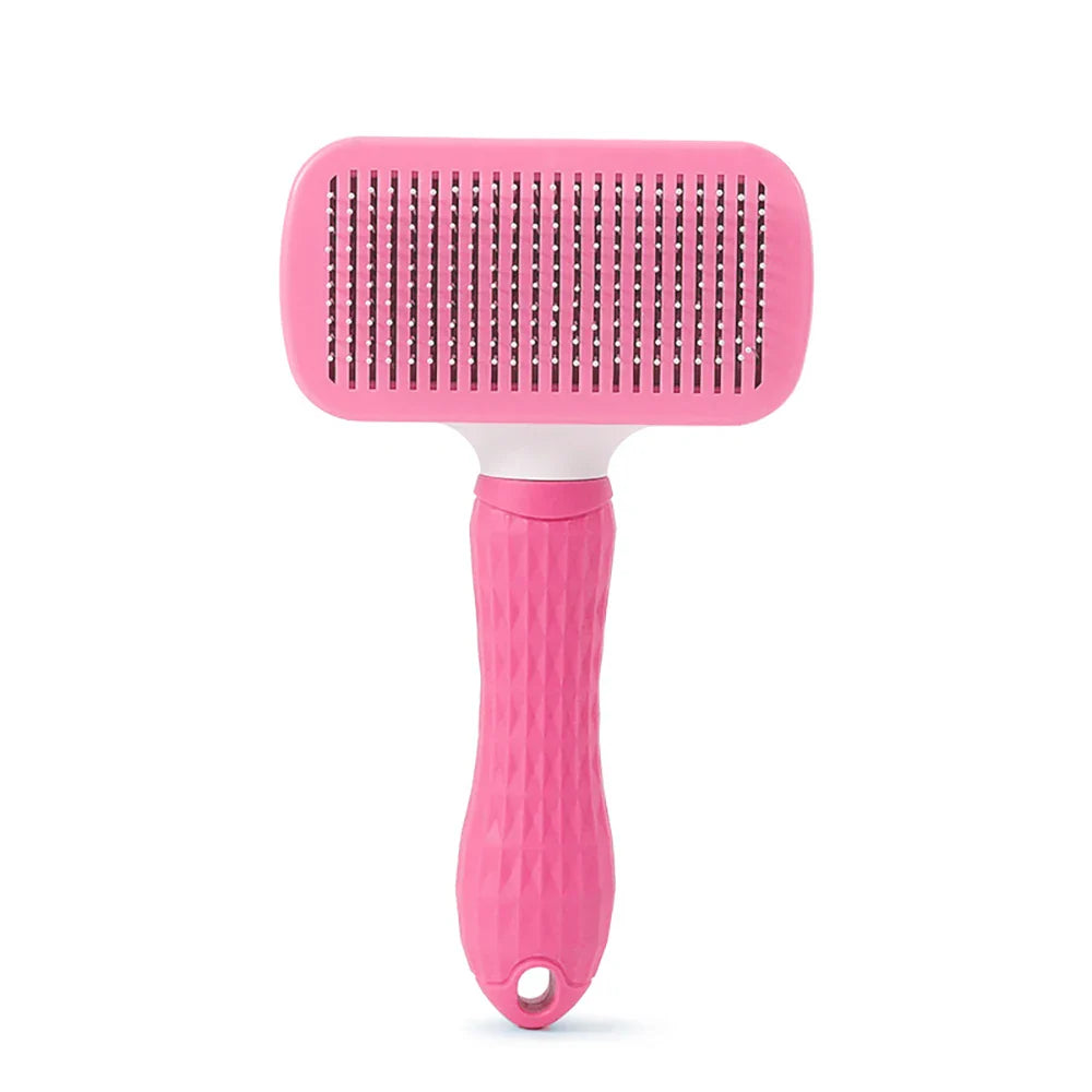 Pet Dog Hair Brush &amp; Cat Comb | Deshedding Grooming Brush for Dogs &amp; Cats