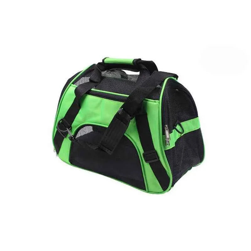 Portable Dog &amp; Cat Travel Carrier – Breathable Mesh Pet Handbag