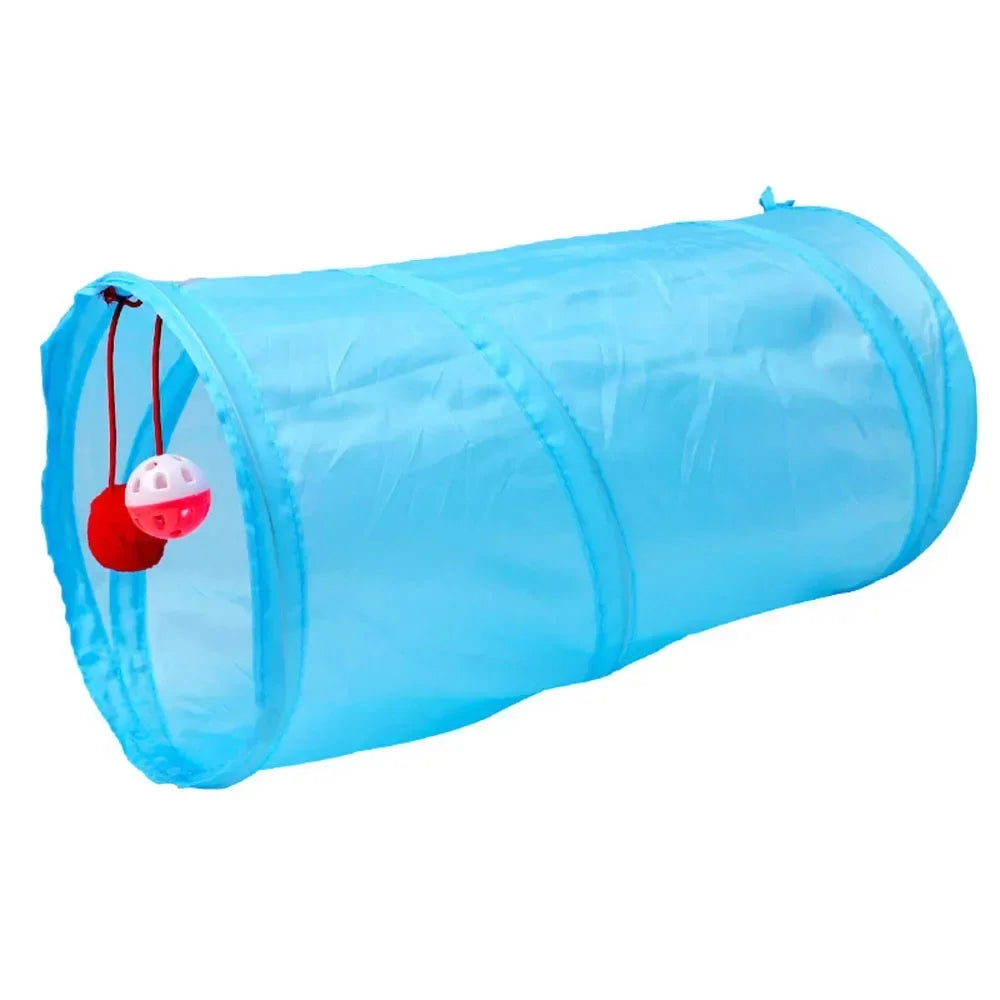 Toys for Cat Tunnel Tube Foldable Cube Cat Games Tunnel Kitten Toy Tent House Fun Pet Tube for Small Dogs Cats Training Supplies