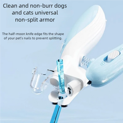 Professional Pet Nail Clippers with LED Light | Safe Dog &amp; Cat Nail Trimmer
